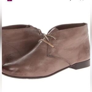Frye Jillian Chukka Boots Bootie Brown Leather Size 8